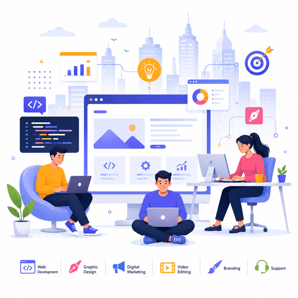 NexaSphere Tech Hero